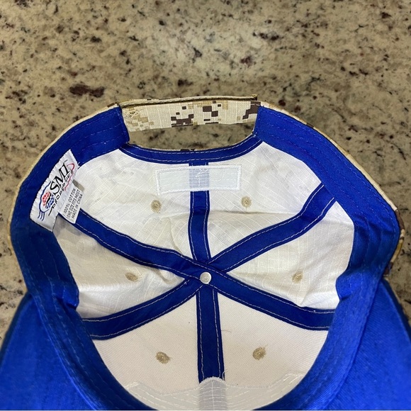 2017 Folds of Honor QuikTrip 500 NASCAR Camo Camouflage Hat SnapBack Atlanta - Picture 3 of 8